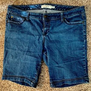 Torrid Bermuda Jean Shorts